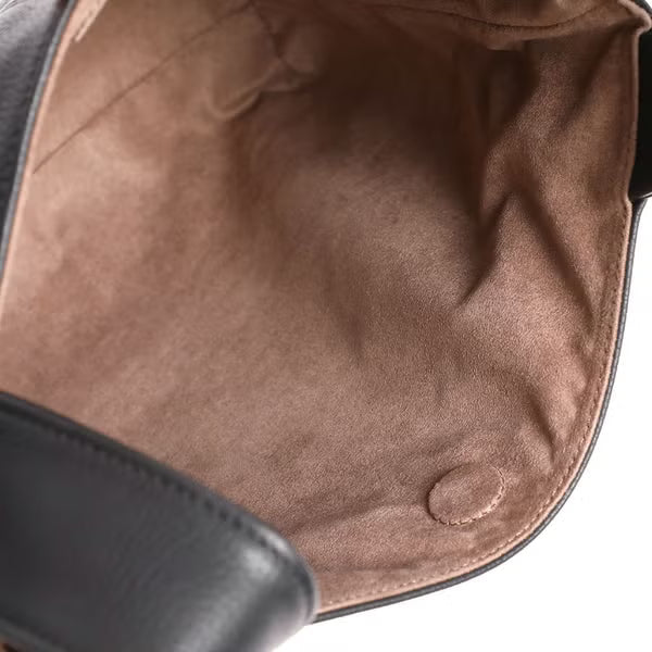 Dual-Shape Convertible Soft Leather One Mile Shoulder Tote Bag