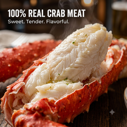 Jumbo Alaskan King Crab Legs – Extra Thick Legs Packed With Sweet, Tender Meat | Premium Frozen Seafood